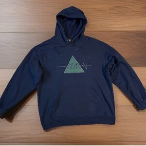 Y2K 2006 Pink Floyd (1987) Ltd Licensed Anthill Blue Hoodie Sz Large Authentic